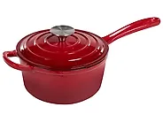 Gusseisen Kochgeschirrset 8-teilig FEURA Rot_1170410