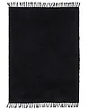 Alfombra BITLIS Negro 140 x 200 cm Algodón