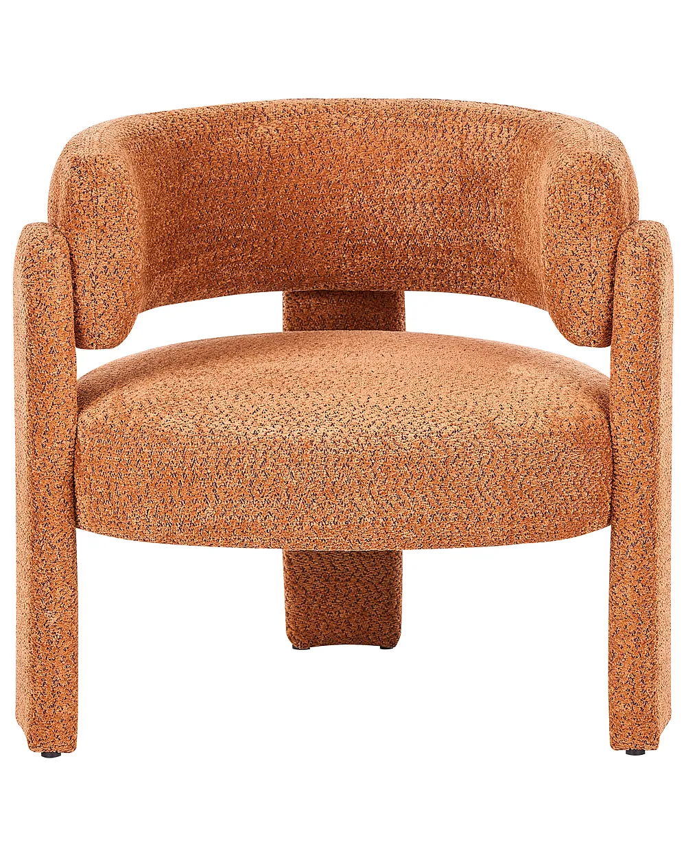 Armchair BUREA Chenille Orange_1155504