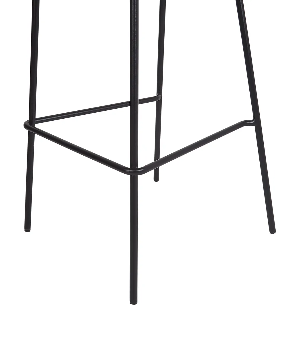 Set of 2 Bar Chairs LUANA Boucle Light Beige_906891