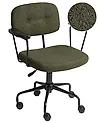 Desk Chair ALGERITA Boucle Dark Green