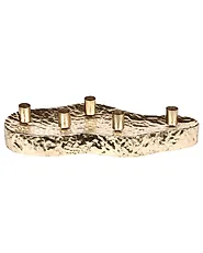 Candle Holder ATHLONE 10 cm Gold_1192874