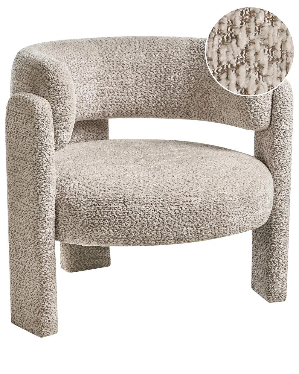 Fotel BUREA Szenil Jasnobeżowy