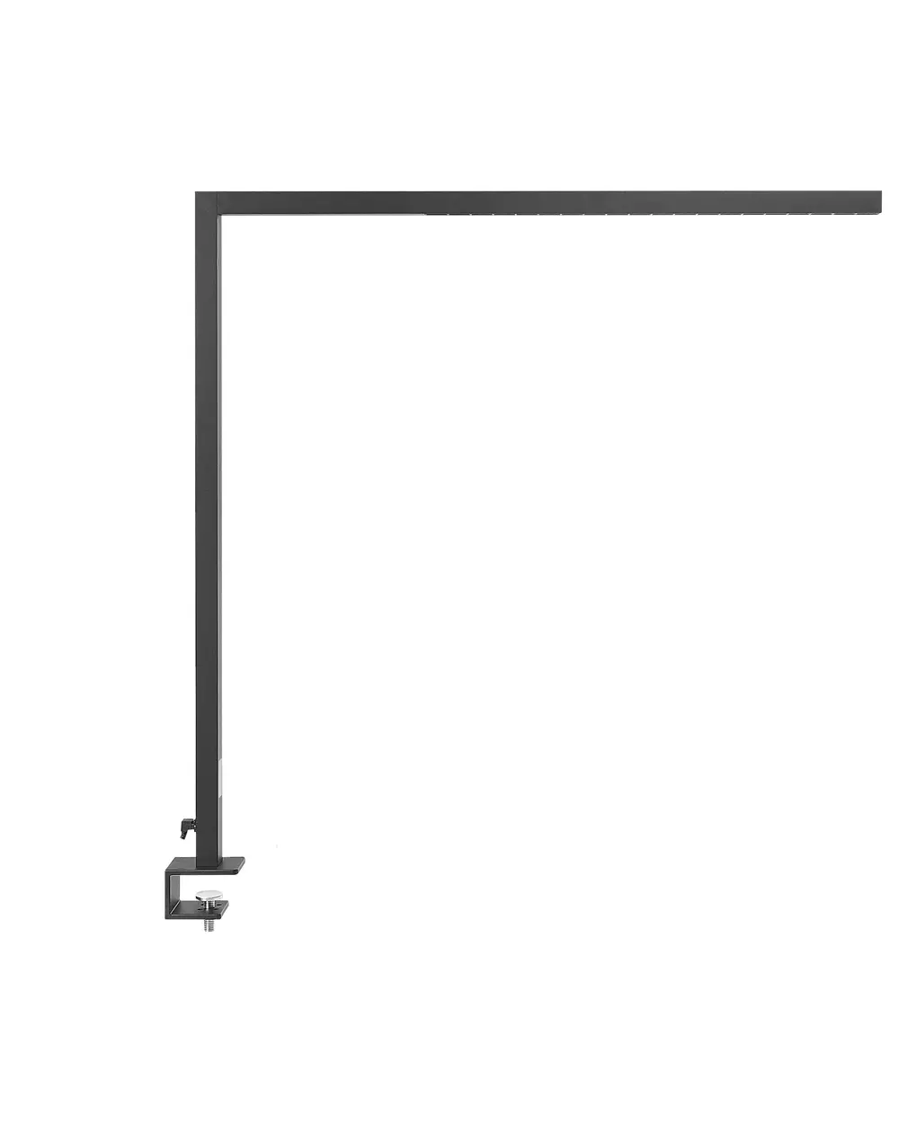 Lampa biurkowa zaciskowa OCTANT Z czujnikiem ruchu Metal Czarny