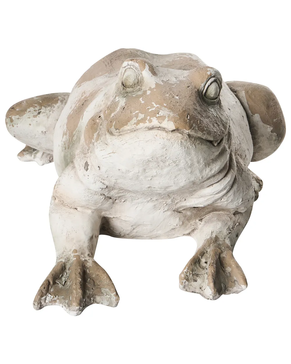 Garden Figurine CARAPELLE Frog Beige_1055073