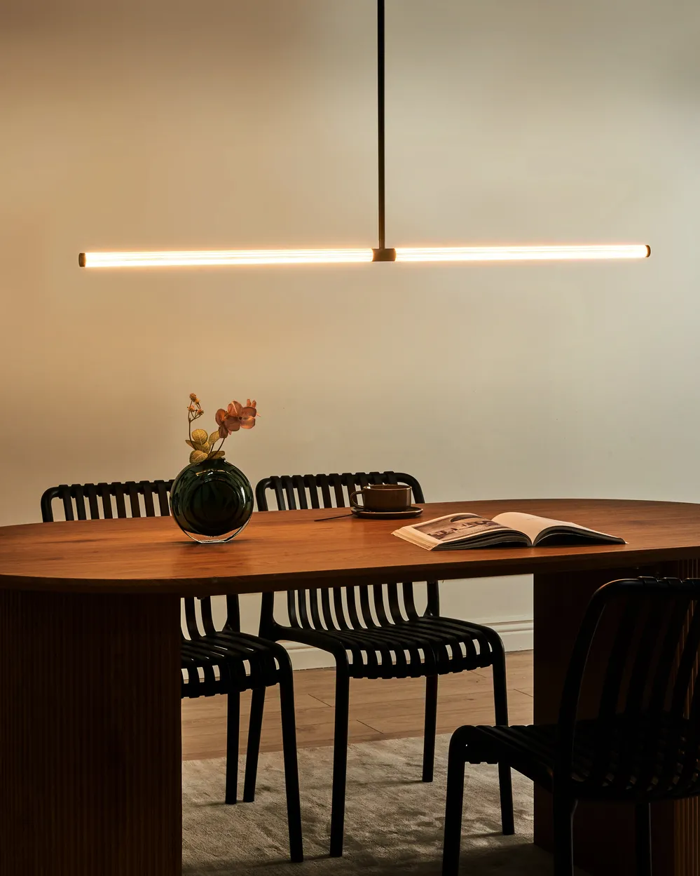 Lampa wisząca LED MAGARA Metal Czarny
