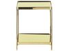 Arany Színű Szögletes Kisasztal 41 x 41 cm ALSEA_771454