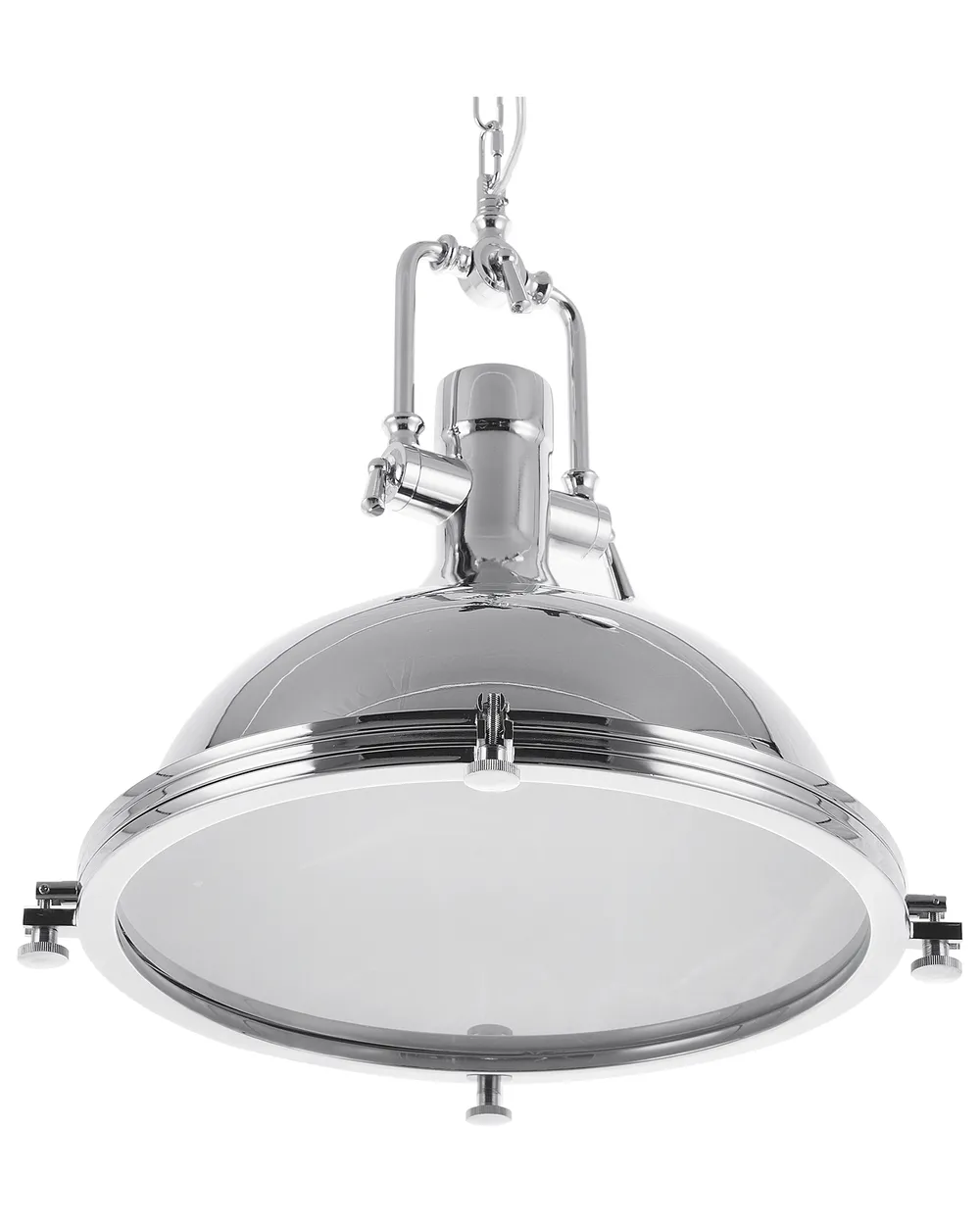 Lampadario EBRON Metallo Argento_694660
