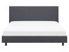 Fabric EU King Bed Grey ALBI_726402