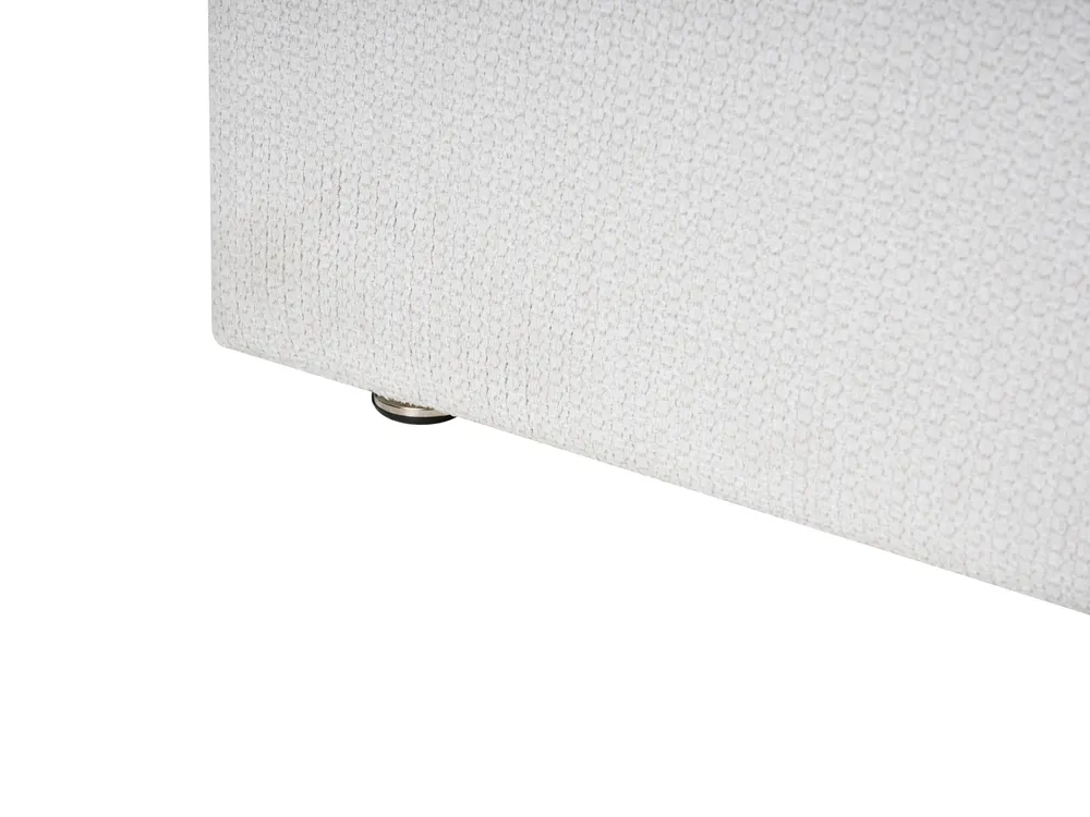 Ottoman Bed TARASCON Fabric Light Beige 140 x 200 cm (EU Double)_1021242