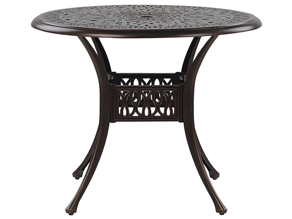 Small round garden table discount