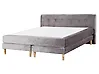 Divan Bed Velvet MARQUISE 160 x 200 cm (EU King Size) Grey