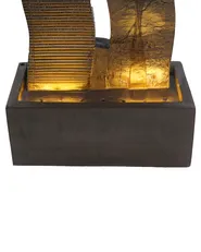 Garden Water Feature LED SUNLINE Brown_962485