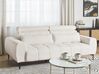 3 personers sofa hvid bouclé VEGAMO_925353