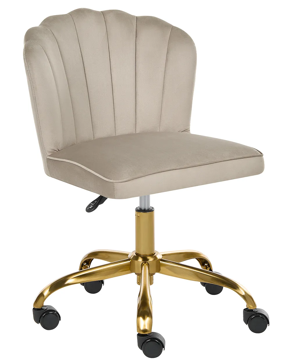 Desk Chair VALTICELLO Velvet Taupe_1163892