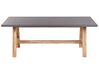 Concrete Garden Table 200 x 100 cm Grey TONNARE_930615