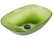 Lavabo da appoggio MOENGO 54 x 36 cm Superficie solida Verde_891730