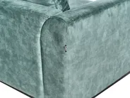 Corner Sofa 4 Seater OSLO Velvet Teal Left Hand_964394