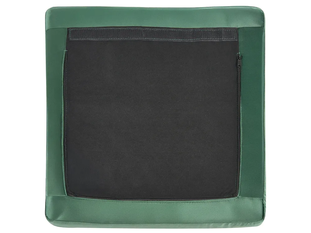 Modular U-Shape Sofa 6 Seater EVJA Velvet Green_789514