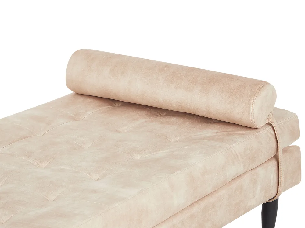 Chaise longue USSEL Velluto Beige_925587