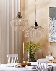 Pendant Lamp BARARIS Rattan Natural_827282