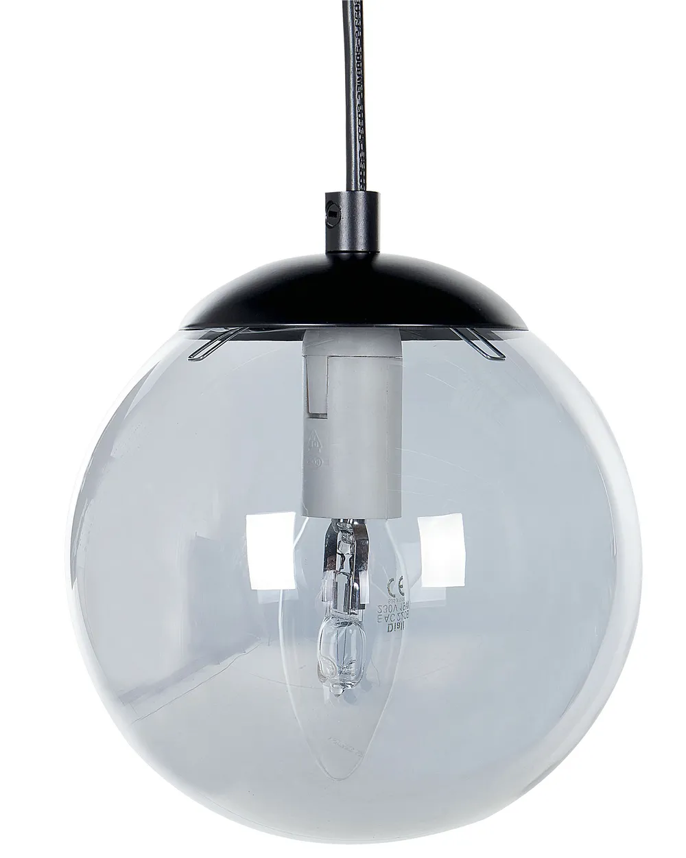 Pendant Lamp NOEL Glass Black_884296
