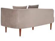 Chaise longue versione destra CHAUMONT Velluto Tortora_880839