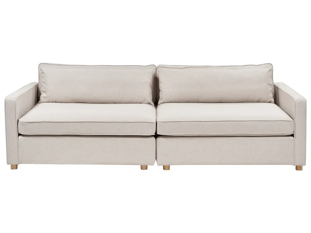 Sofa dla 3 osób VINSTRA Jasnobeżowy