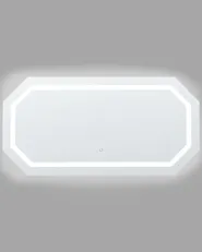 LED Bathroom Mirror LOCMARIAQUER 120 cm 60 cm Silver_837561