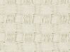 Tagesdecke Baumwolle cremeweiß mit Fransen 200 x 220 cm BERE_918063
