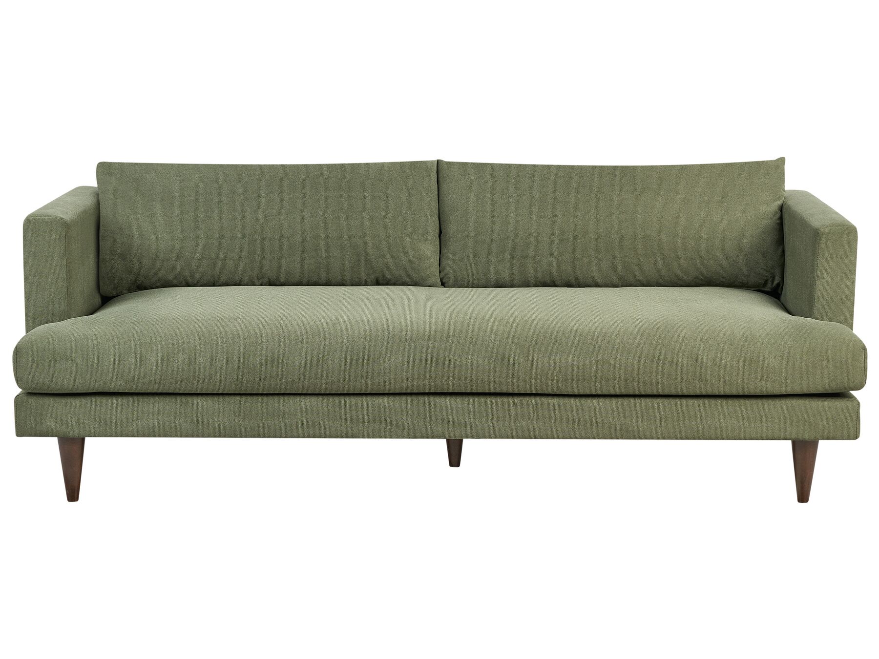 3 Seater Fabric Sofa Green JARPEN_934035