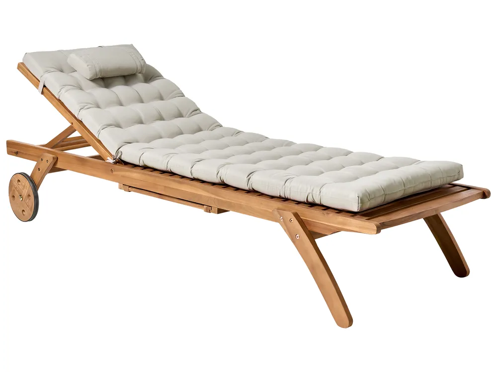 Liegenauflage CESANA PREMIUM 192 x 56 cm Taupe_988064