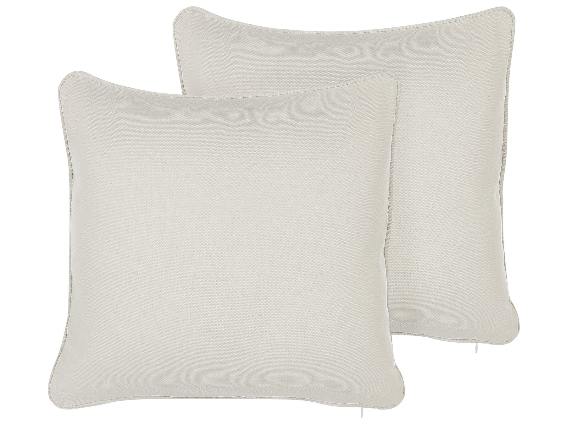Set di 2 cuscini decorativi bianchi 45 x 45 cm HELIOTROPE_818582
