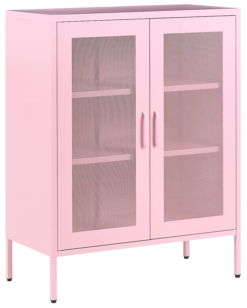 Schrank WAKATIPU Metall Rosa