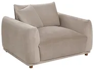 Set da salotto 5 posti JUBEK Velluto Tortora_1077921