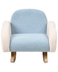 Kids Rocking Chair Cloud SKARE Boucle Light Blue_977197