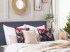 2 welurowe poduszki dekoracyjne z motywem tropikalnym 45 x 45 cm wielokolorowe DICHONDRA_818783