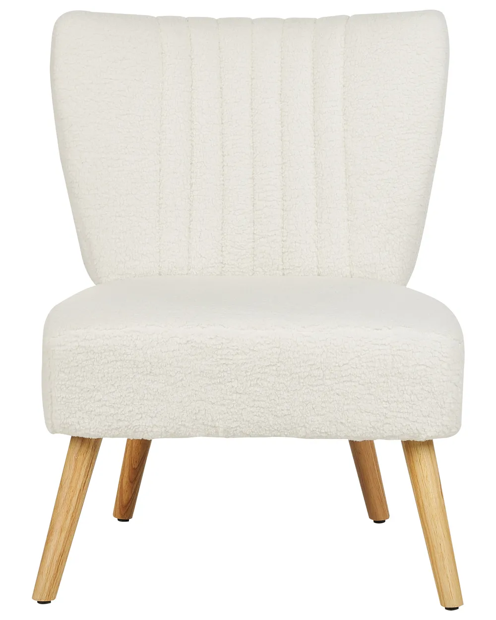 Poltrona VAASA Bouclé Bianco_913897