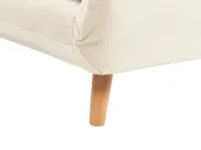Divano letto singolo SETTEN Velluto Beige chiaro_874966
