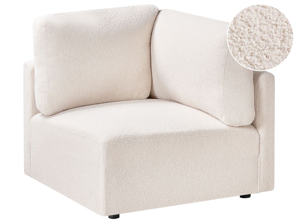Corner Seat MESNALI Boucle Off-White
