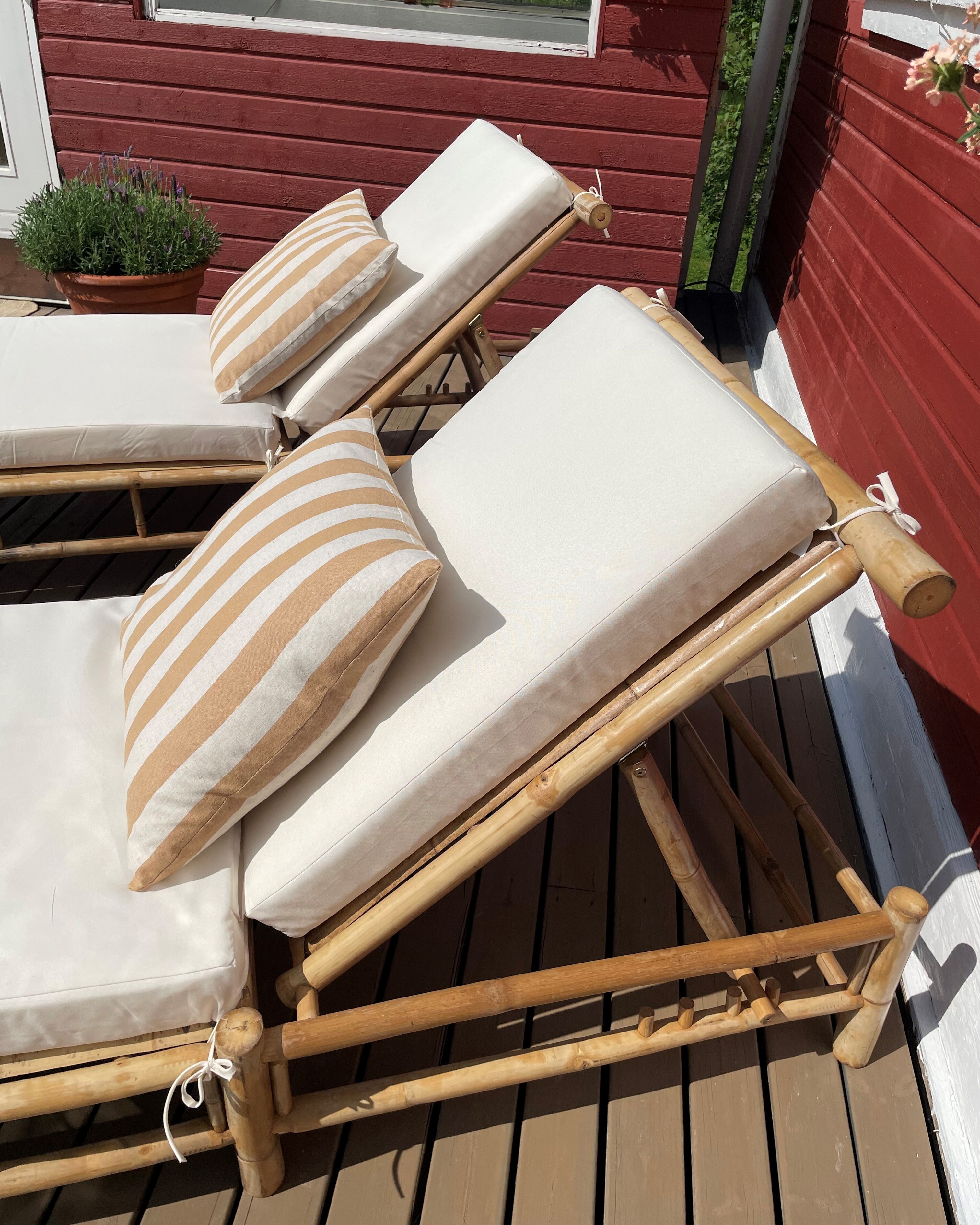 Solseng Med Pute LIGURE Bambustre Brun Beliani no Solseng Med Pute LIGURE Bambustre Brun Beliani no