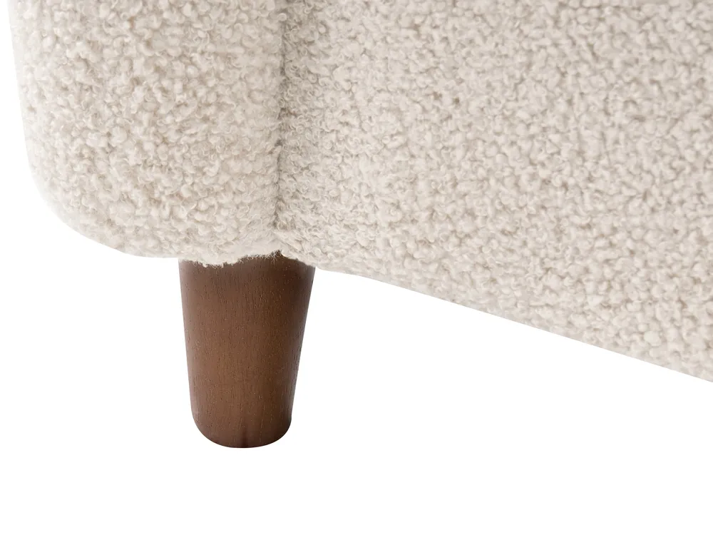 Living Room Set 5 Seater MARE Boucle Beige_1028907