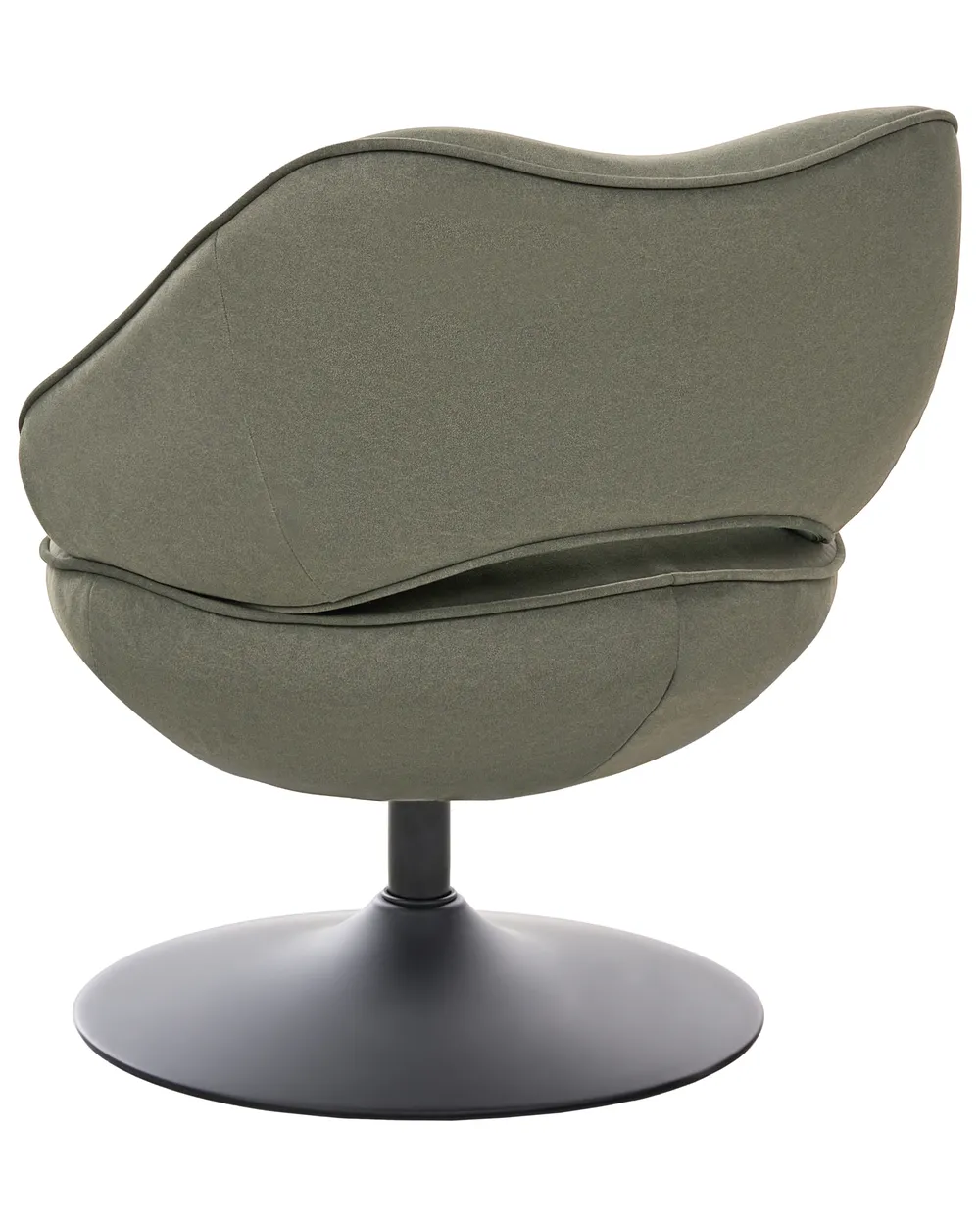 Swivel Armchair SANDET Velvet Dark Green_1072013