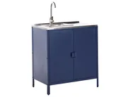 Mobile da cucina per esterni con lavello VILAMA Blu_973845