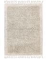 Dywan shaggy bawełniany 140 x 200 cm beżowy BITLIS_849080