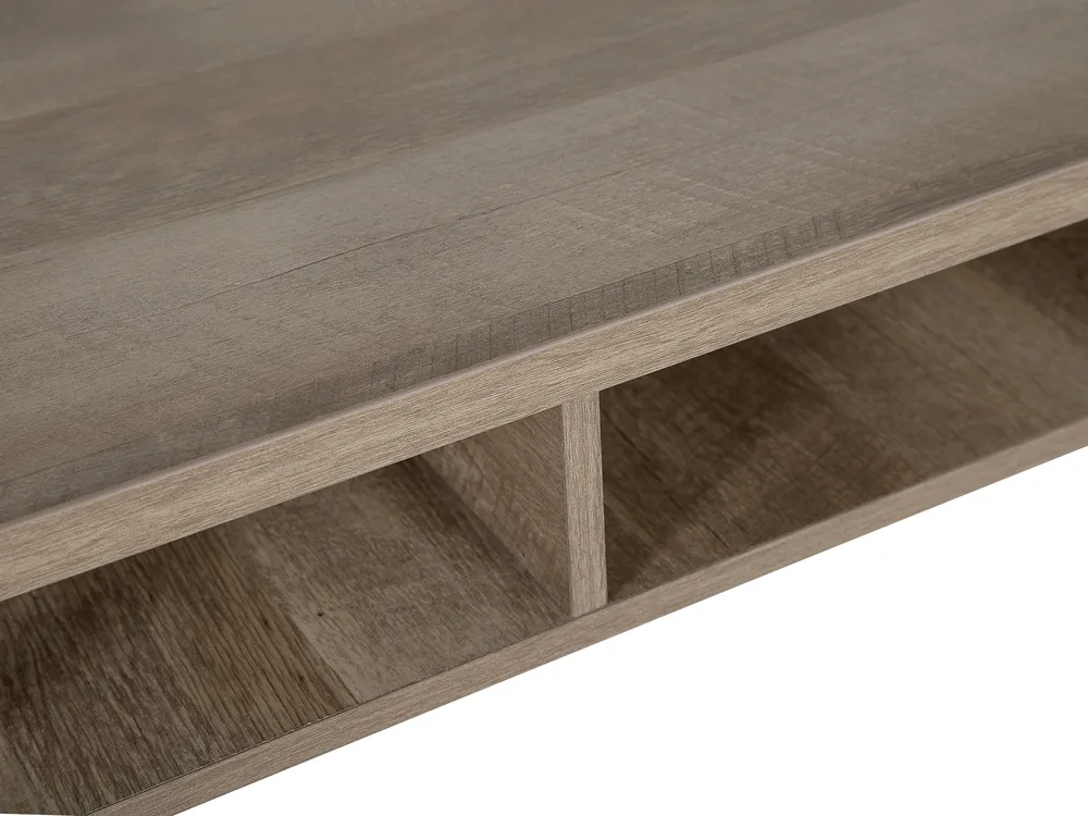 Scrivania FORRES 120 cm 60 cm Marrone/Nero_725966