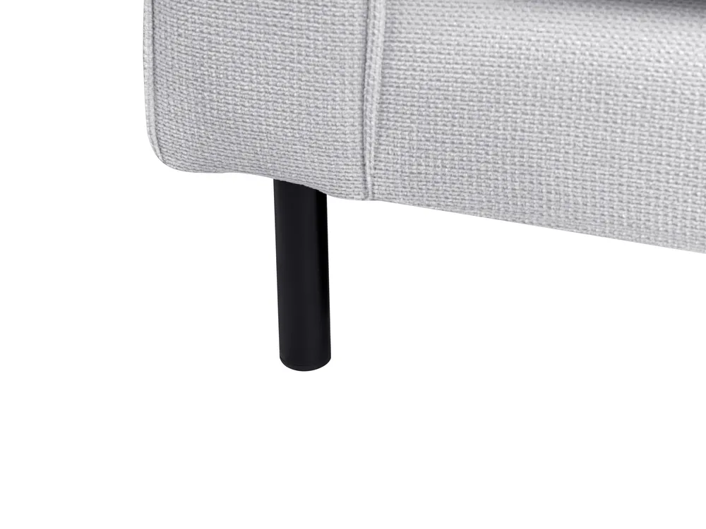 Sofa 3 Seater SAVALEN Fabric Light Grey_998128