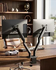 Dual Monitor Arm MARM Black_1184126