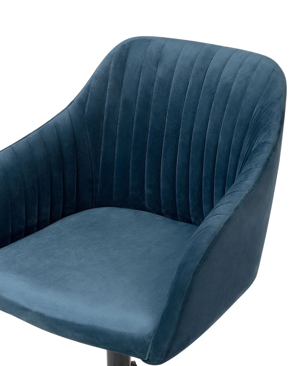 Desk Chair VENICE Velvet Navy Blue_732403