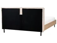 Łóżko Boucle LIMANTON 140 x 200 cm Beżowy_971424